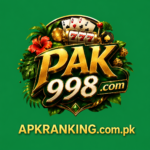PAK998 Game download and win real money and exciting bonuses and visit APKRANKING.com.pk