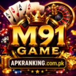 M91 Game download and register, claim 500 bonus, and visit APKRANKING.com.pk
